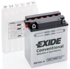 Exide moto akumuliatorius 12V 12Ah YB12AL-A 134x80x160-+ kaina ir informacija | Moto akumuliatoriai | pigu.lt