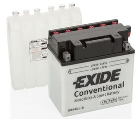 Akumuliatorius Exide 12V 19Ah YB16CL-B 175x100x175-+ цена и информация | Аккумуляторы для мотоциклов | pigu.lt