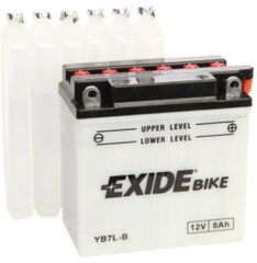 12V 8Ah YB7L-B 135x75x133-+ Exide kaina ir informacija | Moto akumuliatoriai | pigu.lt