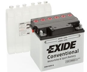 12V 30Ah Y60-N30-A 185x128x168+- Exide kaina ir informacija | Moto akumuliatoriai | pigu.lt