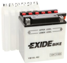 12V 11Ah YB10L-B2 135x90x145-+ Exide kaina ir informacija | Moto akumuliatoriai | pigu.lt