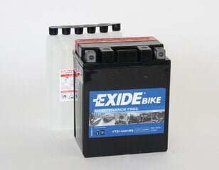 12V 12Ah YTX14AH-BS AGM 134x89x164+- Exi kaina ir informacija | Moto akumuliatoriai | pigu.lt