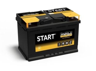 Start Mega 60Ah 540A 242x175x175-+ цена и информация | Akumuliatoriai | pigu.lt