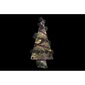 Naujametinė eglutė DKD Home Decor Natūralus Raudona Žalia Rotangas Sniegas (40 x 15 x 60 cm) kaina ir informacija | Kalėdinės dekoracijos | pigu.lt