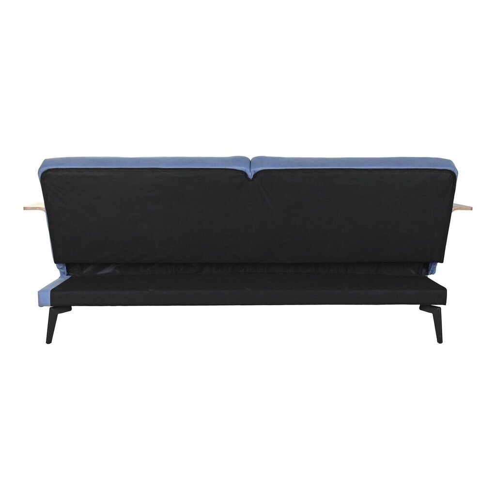 Sofa-lova DKD Home Decor, mėlyna/ruda/juoda kaina ir informacija | Sofos | pigu.lt