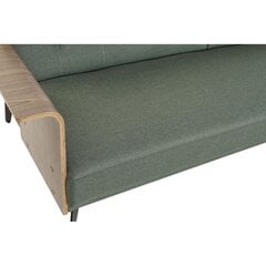 Sofa-lova DKD Home Decor, 203x87x81 cm, žalia kaina ir informacija | Sofos | pigu.lt