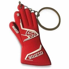 Raktų pakabukas Sparco Glove Raudona kaina ir informacija | Raktų pakabukai | pigu.lt