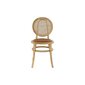 Kėdė DKD Home Decor, 43x43x89 cm, ruda kaina ir informacija | Virtuvės ir valgomojo kėdės | pigu.lt