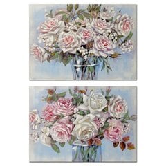 Картина DKD Home Decor Ваза для цветов, 100 x 3 x 70 см, 2 шт. цена и информация | Репродукции, картины | pigu.lt