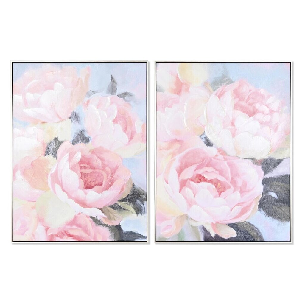 Dkd home decor dekoratyvinis paveikslas, 60 x 3 x 80 cm, 2 vnt цена и информация | Reprodukcijos, paveikslai | pigu.lt