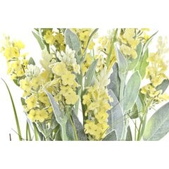 Декоративное растение DKD Home Decor Фарфор Жёлтый Светло Pозовый PE (2 штук) (20 x 20 x 66 cm) цена и информация | Искусственные цветы | pigu.lt