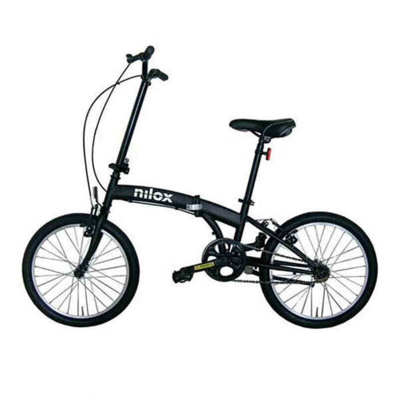 Miesto dviratis Nilox 20", juodas kaina ir informacija | Elektriniai dviračiai | pigu.lt