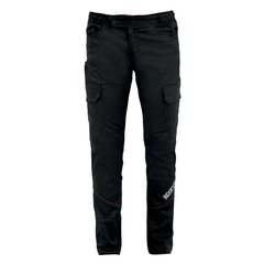 брюки Sparco BASIC TECH Чёрный Размер L цена и информация | Спортивные мужские брюки | pigu.lt