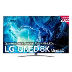 Смарт-ТВ LG 75QNED966QA 75" 8K ULTRA HD QNED WIFI цена и информация | Телевизоры | pigu.lt