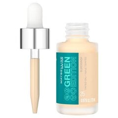 Skystas makiažo pagrindas Maybelline Green Edition Aliejus Nº 25 20 ml kaina ir informacija | Makiažo pagrindai, pudros | pigu.lt