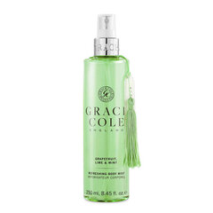 Спрей для тела Grace Cole Grapefruit, Lime & Mint 250 мл цена и информация | Кремы, лосьоны для тела | pigu.lt