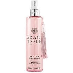 Спрей для тела Grace Cole Wild Fig & Pink Cedar 250 мл цена и информация | Кремы, лосьоны для тела | pigu.lt