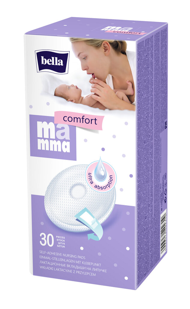 Liemenėlės įklotas Bella Mamma Comfort, 30 vnt. цена и информация | Žindymo prekės | pigu.lt