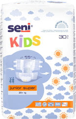 Sauskelnės Seni Kids Junior Super (20+ kg), 30 vnt. kaina ir informacija | Sauskelnės | pigu.lt