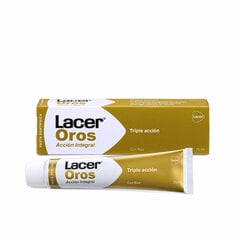 Зубная паста тройного действия Lacer Oro   (75 ml) цена и информация | Зубные щетки, пасты | pigu.lt