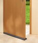 Mottez durų sandarinimo juosta, pilka, 93cm kaina ir informacija | Durų lankstai, priedai | pigu.lt