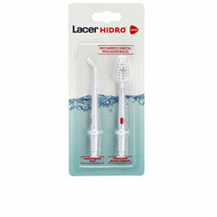 Pakeičiama galvutė Lacer Hidro, 2vnt kaina ir informacija | Elektrinių dantų šepetėlių antgaliai | pigu.lt