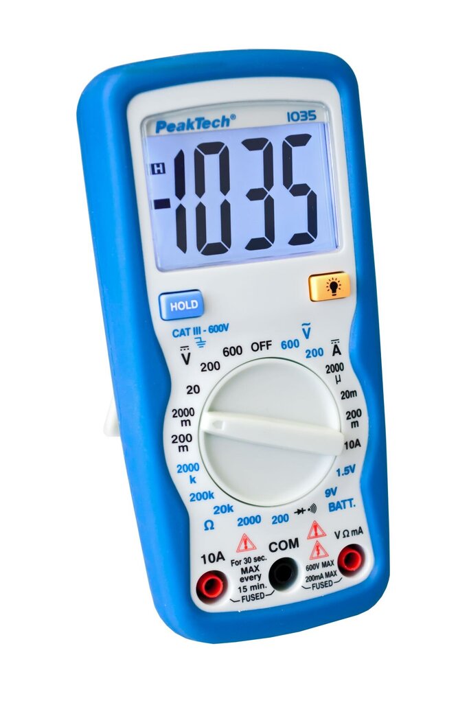 Multimetras PeakTech® P 1035 цена и информация | Mechaniniai įrankiai | pigu.lt