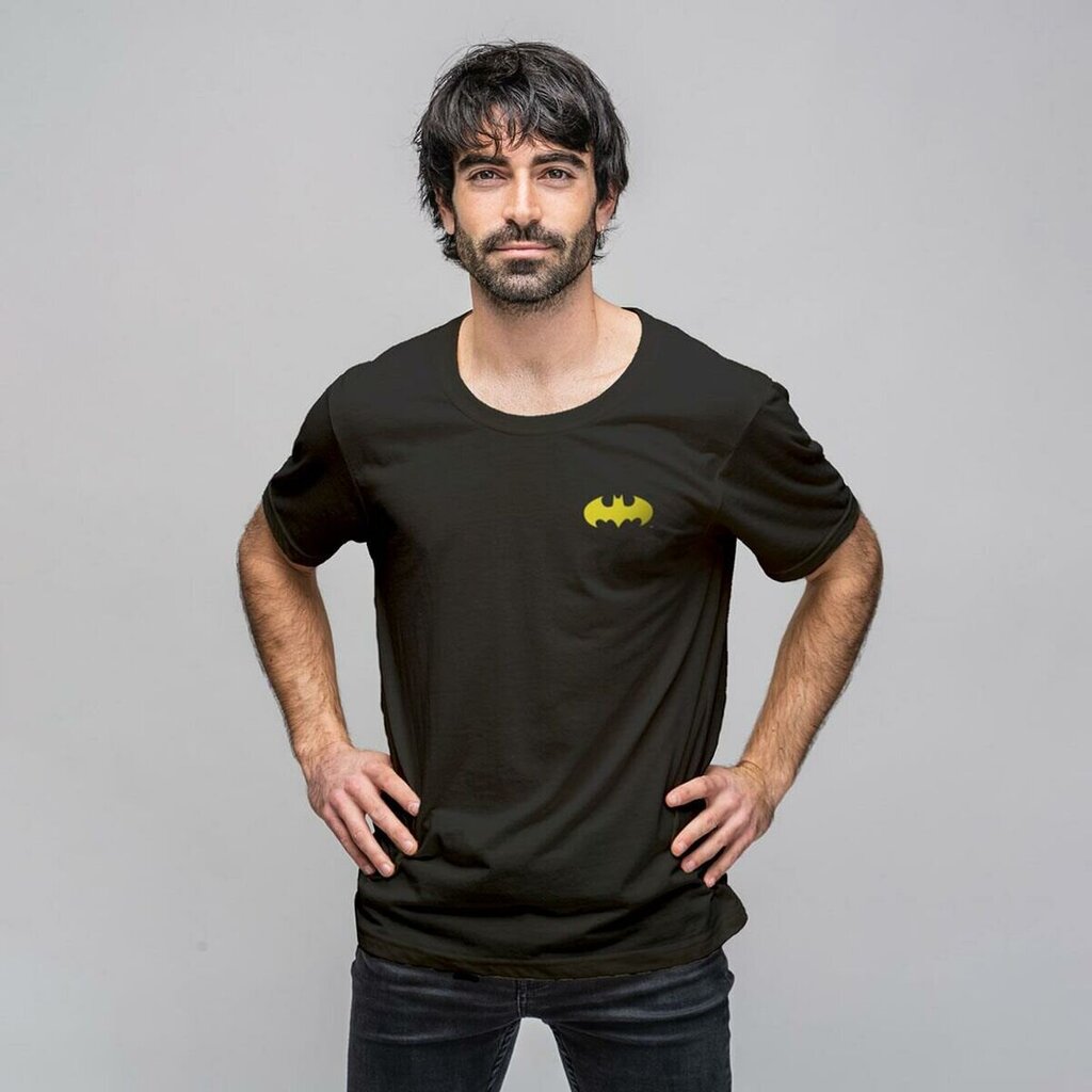 Marškinėliai vyrams Batman S0733687, juodi kaina ir informacija | Vyriški marškinėliai | pigu.lt
