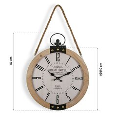 Versa sieninis laikrodis 40 x 6,5 x 47 cm kaina ir informacija | Laikrodžiai | pigu.lt