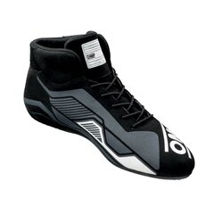 Lenktynių batai OMP Sport Juoda / balta (Dydis 42) kaina ir informacija | Moto batai | pigu.lt
