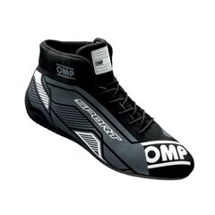 Lenktynių batai OMP Sport Juoda / balta (Dydis 44) kaina ir informacija | Moto batai | pigu.lt