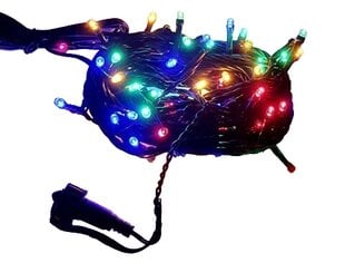 Garland,100led /8m + 3m, įvairiaspalvė - 4 spalvos (106) 6802 kaina ir informacija | Girliandos | pigu.lt