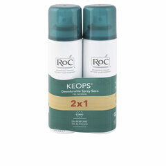 Purškiamas dezodorantas Roc Keops Spray dry, 2 x 150 ml kaina ir informacija | Dezodorantai | pigu.lt