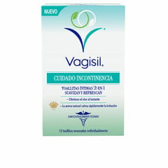 Салфетки для интимной гигиены Vagisil 12 штук цена и информация | Средства для интимной гигиены | pigu.lt