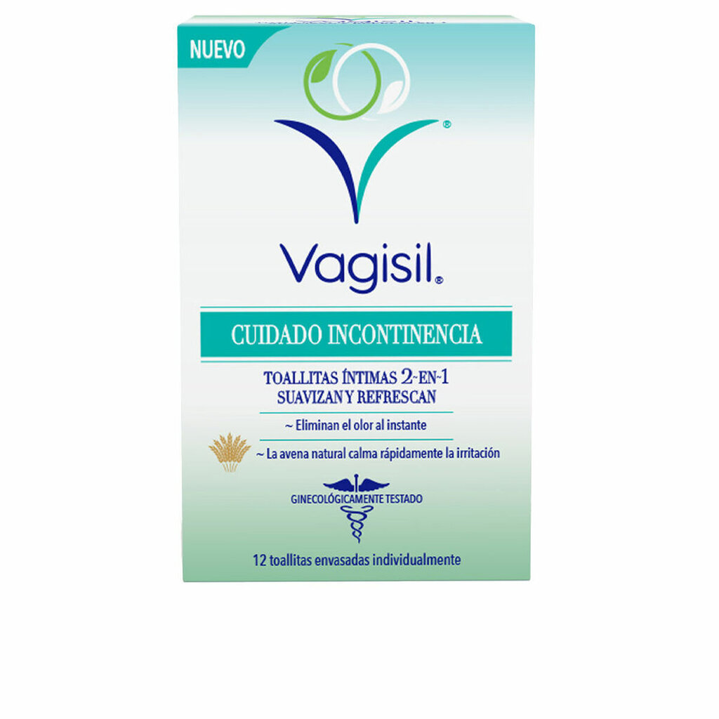 Intymios higienos servetėlės Vagisil, 12 vnt. kaina ir informacija | Intymios higienos prausikliai | pigu.lt