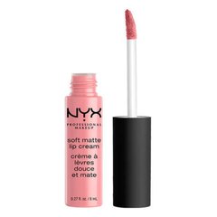 Губная помада NYX Soft Matte Istanbul, 8 мл цена и информация | Помады, бальзамы, блеск для губ | pigu.lt