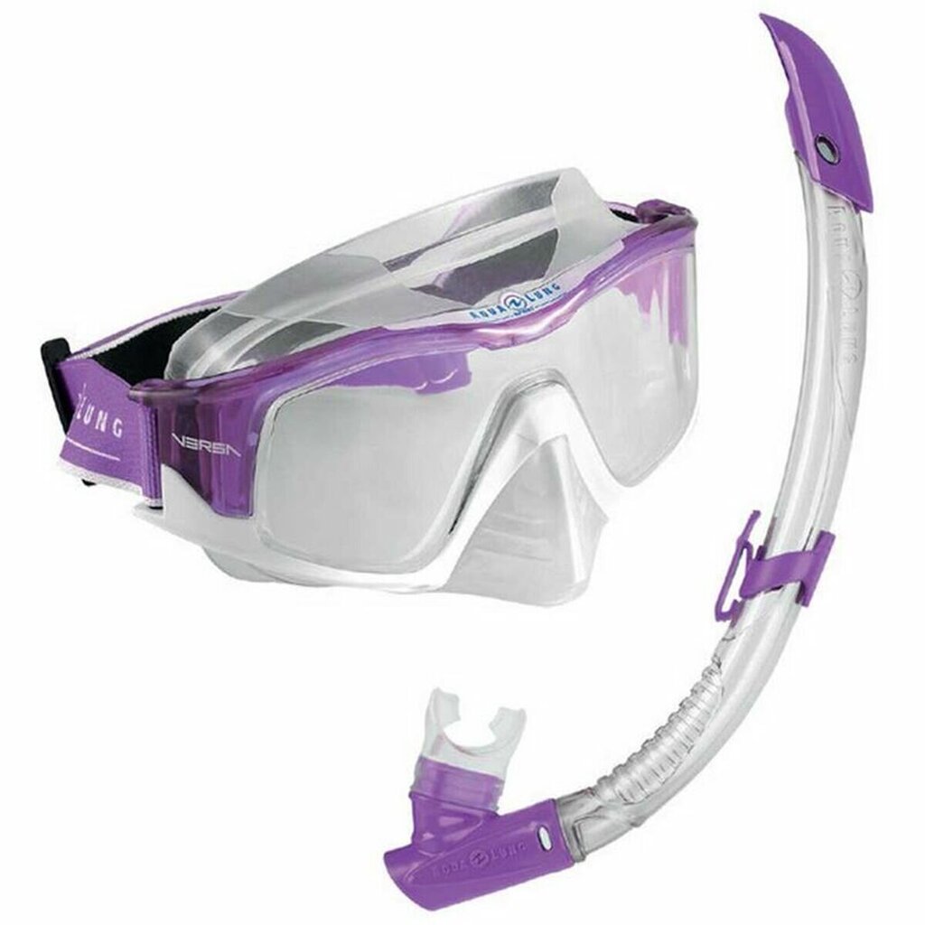 Nerdymo kaukė Aqua Lung Sport SC363EU0005L, violetinė цена и информация | Nardymo kaukės | pigu.lt