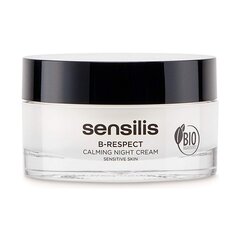 Ночной крем Sensilis B-Respect Успокаивающее средство (50 ml) цена и информация | Кремы для лица | pigu.lt