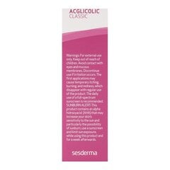 Увлажняющий гель Sesderma Acglicolic Classic Антивозрастной (50 ml) цена и информация | Кремы для лица | pigu.lt