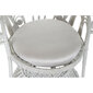 Sodo krėslas DKD Home Decor, baltas kaina ir informacija | Lauko kėdės, foteliai, pufai | pigu.lt