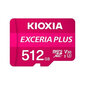 Kioxia PLUS UHS-I C10 R98 512 GB kaina ir informacija | Atminties kortelės fotoaparatams, kameroms | pigu.lt