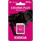 Kioxia PLUS UHS-I C10 R98 512 GB kaina ir informacija | Atminties kortelės fotoaparatams, kameroms | pigu.lt