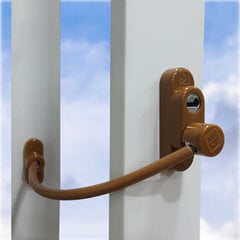 Papildoma lango ir durų apsauga užraktas Penkid kaina ir informacija | Spynos | pigu.lt