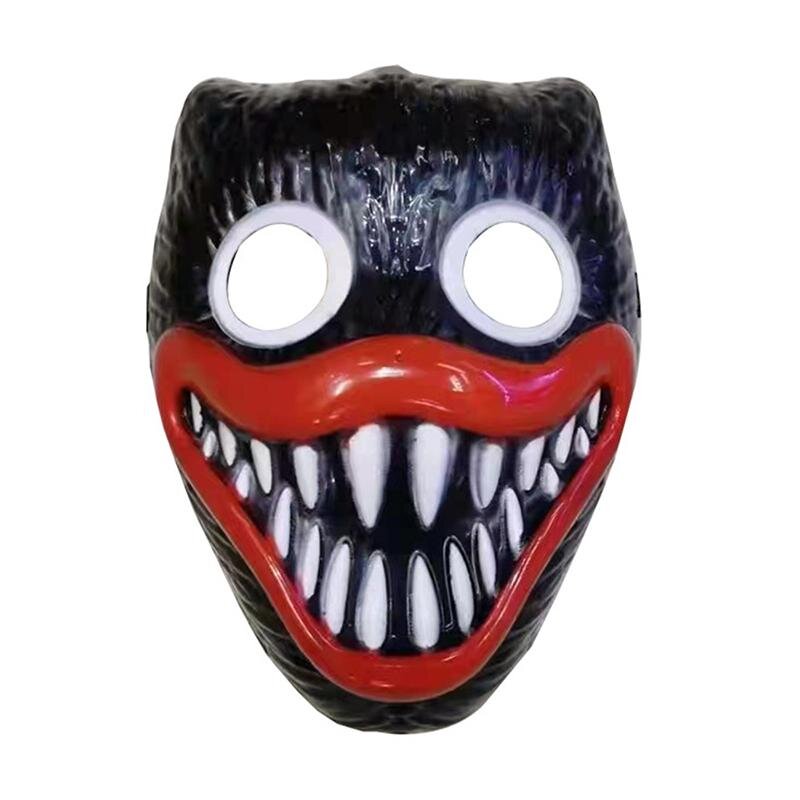 Huggy Wuggy kaukė juoda spalva, tinka Helovinui kaina ir informacija | Karnavaliniai kostiumai | pigu.lt