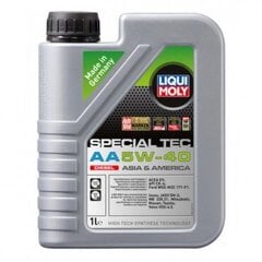 Масло моторное Liqui Moly Special Tec AA 5W-40 Diesel, 4л цена и информация | Моторные масла | pigu.lt