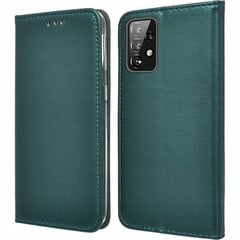 OEM Smart Magnet ic Samsung Galaxy A13 4G dark green kaina ir informacija | Telefono dėklai | pigu.lt