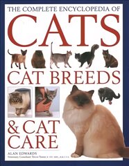 Cats, Cat Breeds & Cat Care, Complete Encyclopedia of kaina ir informacija | Knygos apie sveiką gyvenseną ir mitybą | pigu.lt