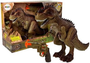 Tiranozauras Ruomy Gun Light Sound Green, 1 vnt. kaina ir informacija | Žaislai berniukams | pigu.lt