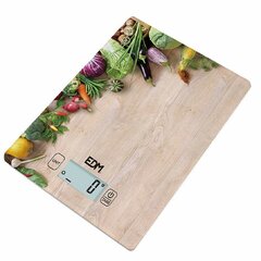 кухонные весы EDM Деревянный 5 kg (14 x 19.5 cm) цена и информация | Весы (кухонные) | pigu.lt