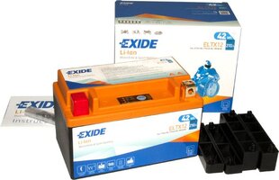 Exide Lithium 12V 42Wh 210A 150x87x93+- kaina ir informacija | Moto akumuliatoriai | pigu.lt